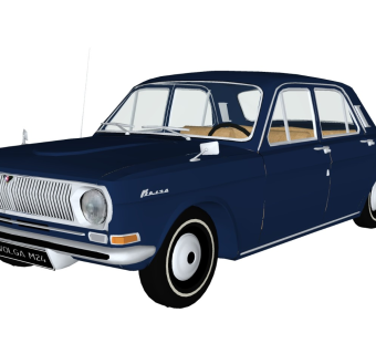 超精细汽车模型 兰起亚 GAZ M24 VOLGA